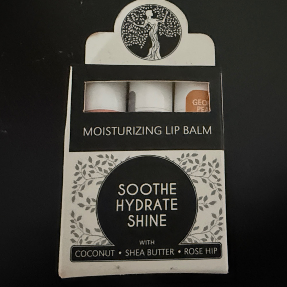 Moisturizing Lip Balm Trio - Soothe Hydrate Shine